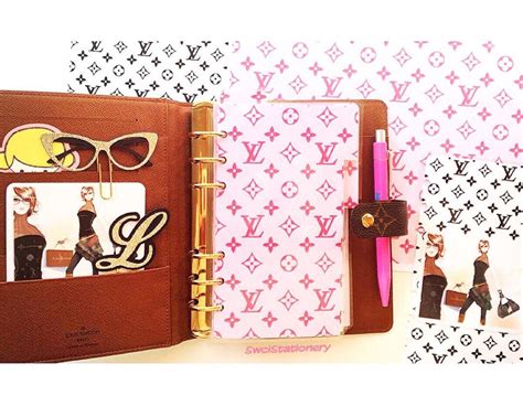 louis vuitton inserts for agenda|Louis Vuitton planner inserts.